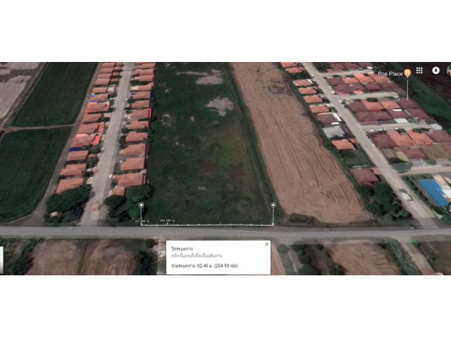 ขายที่ดินสุวินทวงศ์ หนองจอก กทม. ทำเลติดกับหมู่บ้าน ทั้งซ้าย-ขวา 24ไร่กว่า