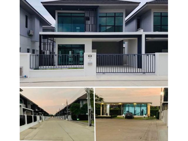 รหัสทรัพย์ 4387 บ้านหมู่บ้านออร่า ลักซ์ ซอยรามคำแหง 94 เฟอร์นิเจอร์ พร้อมเครื่องใช้ไฟฟ้า
