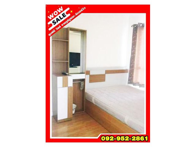 R070-210 ขายลุมพินี วิลล์ ราษฎร์บูรณะ-ริเวอร์วิว อาคาร B ชั้น 24 วิวแม่น้ำ 1 ห้องนอน พร้อมเข้าอยู่