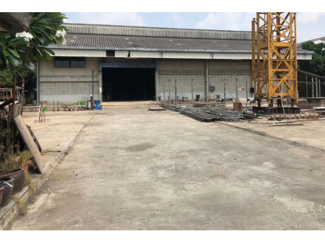 PP629ให้เช่าที่ดินพร้อมโกดัง ห้องพักอาศัย เนื้อที่ 2 ไร่เศษ