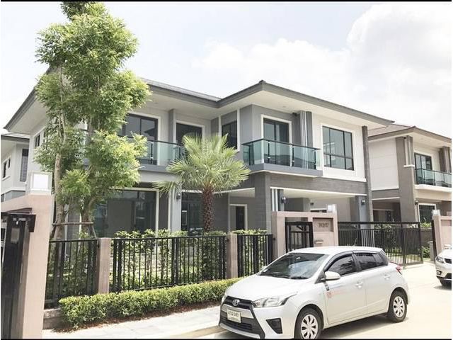 ให้เช่า บ้านเดี่ยว เดอะ ปาล์ม พัฒนาการ 38 เขตสวนหลวง เนื้อที่ 71ตรว 3นอน 4น้ำ 75,000ต่อเดือน