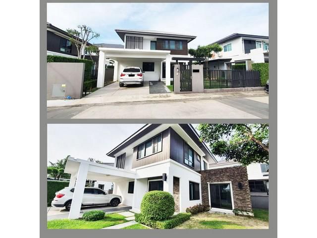 ให้เช่าบ้านเดี่ยวหมู่บ้านมัณฑนา บางนา กม7 ใกล้ เมกาบางนา เนื้อที่ 66ตรว 4นอน 3น้ำ 54,000ต่อเดือน