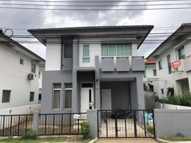 รหัสทรัพย์ 4466 ให้เช่า บ้านเดี่ยว หมู่บ้านพร้อมพัฒน์พระราม 9-วงแหวน  ถนน พระรามเก้า-วงแหวน