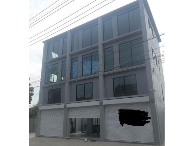 PP652อาคารพาณิชย์ กึ่งพักอาศัย 3ชั้นครึ่ง 4ห้องนอน 3ห้องน้ำ 290ตารางเมตร บนเนื้อที่ส่วนตัว69ตารางวา