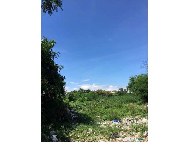 ขายที่ดิน 202 ตรว. ซอยแบริ่ง 33 ถมแล้ว