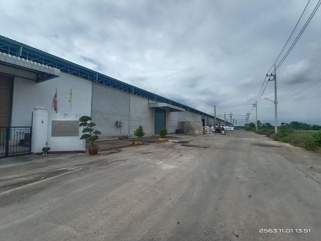 ให้เช่าโกดังโรงงาน 1800-3600 ตรม. ขอ รง.4ได้ สมุทรสาคร ค่าเช่าถูก