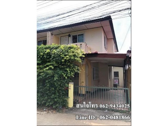 T00392 ให้เช่าบ้านแฝดสองชั้นใกล้ มช. 22 ตรว