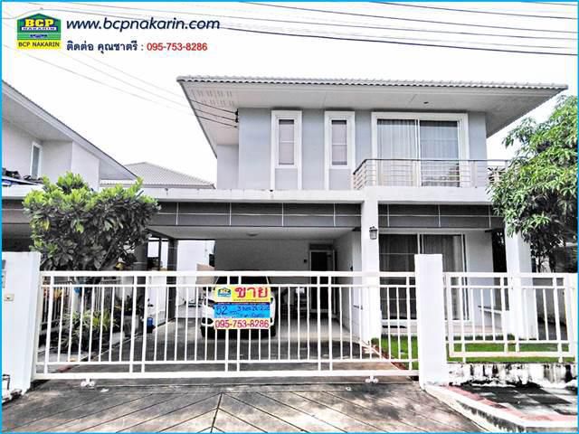ม.สัมมากร ชัยพฤกษ์-วงแหวน ขายพร้อมเฟอร์นิเจอร์ 52 ตร.ว. บ้านสวย น่าอยู่ - 001902