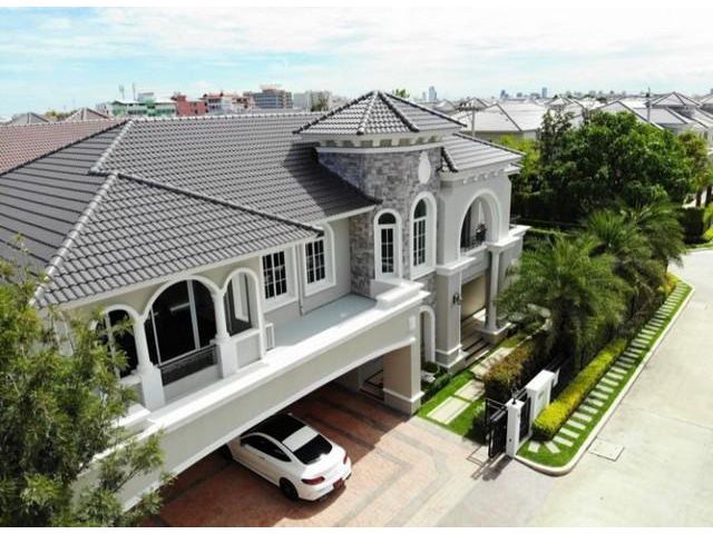 ขายบ้านเดี่ยว หมู่บ้าน Two Grande Monaco วงแหวน