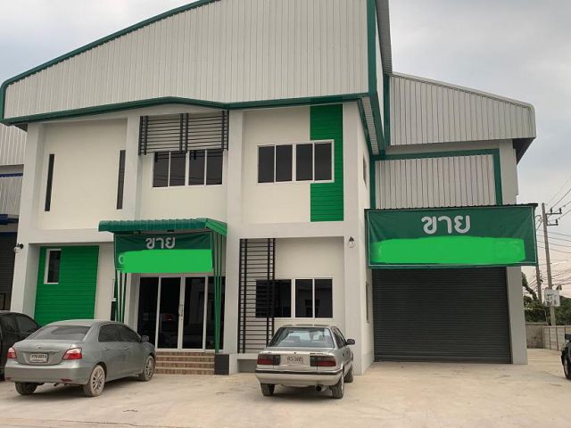 SS141 ขายโรงงานสร้างใหม่ 194 ตรว 420 ตรม. สนง.2 ชั้น ใกล้ถนนพระราม 2 ราคาไม่แพง