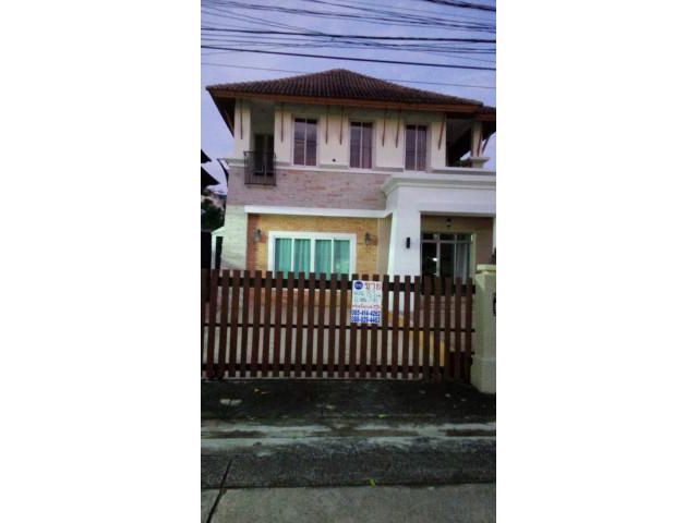 ขายบ้านเดี่ยว 2 ชั้น หมู่บ้านกฤษณาวัชรพล ซ.วัชรพล1/1