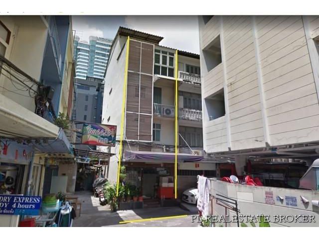 ขายอาคารณิชย์ 5 ชั้น 1 คูหา ซอยสุขุมวิท 22 ตรงข้ามโรงแรม Holiday Inn Bangkok Sukhumvit เหมาะซื้อลงทุน