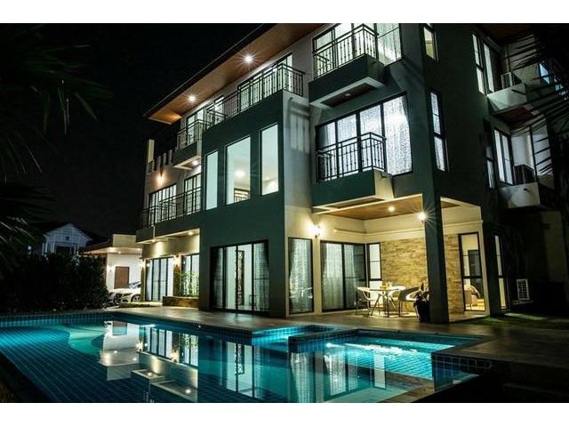 ให้เช่าบ้านเดี่ยวพร้อมสระว่ายน้ำส่วนตัว พระราม9