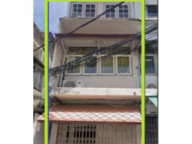 รหัสทรัพย์ 4812 ให้เช่า อาคารพาณิชย์ ซอย วัดราชา 3 ชั้น ใกล้โรงเรียน เซนต์คาเบรียล