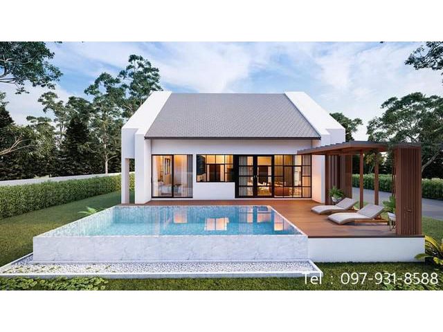 บ้าน Modern Barn Pool Villa HangDong