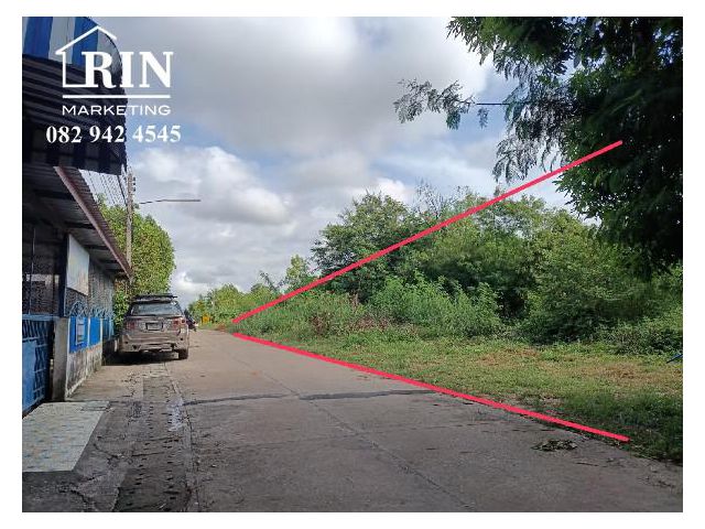 R086- 234  ขายที่ดิน ถมแล้ว 2 ไร่ตรงข้ามโกลบอลเฮ้าส์ มุกดาหาร