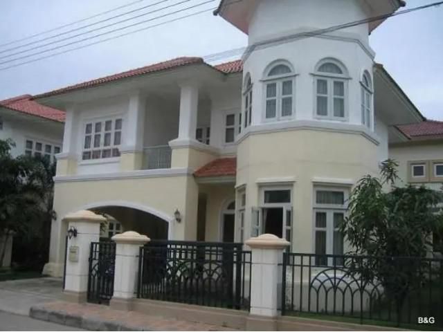 รหัสทรัพย์ B2331 บ้านเดี่ยวให้เช่า หมู่บ้านภัสสร4 ติดถนนใหญ่ รังสิตนครนายก คลอง3 บิวท์ ครบชุด