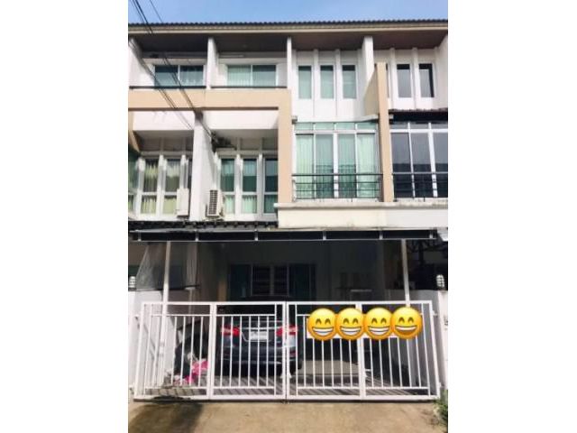 รหัสทรัพย์ B2328 ให้เช่าทาวน์โฮม 3 ชั้น วิสต้าปาร์ค แจ้งวัฒนะ Vista Park