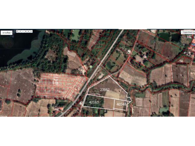 ขายที่ดิน ต.บ้านเลื่่อม อ.เมือง อุดรธานี เนื้อที่รวม 16-2-85.6 ไร่