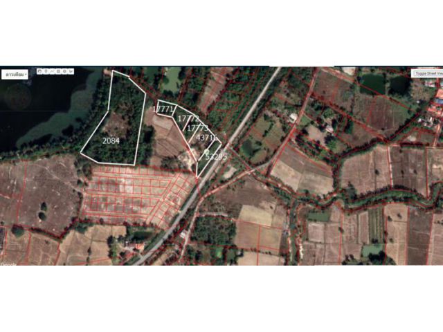 ขายที่ดิน ต.บ้านเลื่่อม อ.เมือง อุดรธานี เนื้อที่รวม 14-2-12.9 ไร่