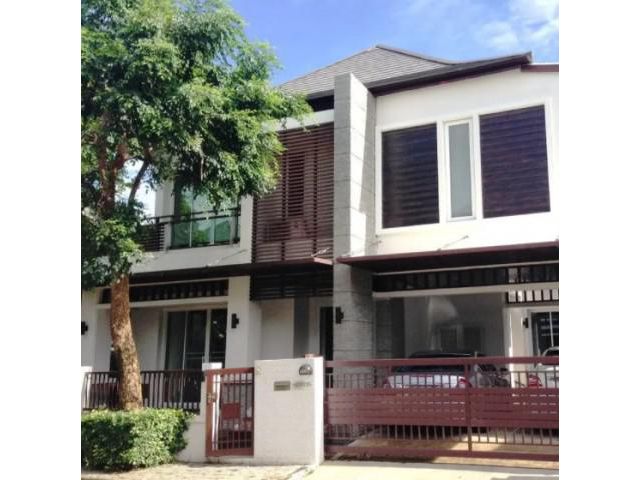 รหัสทรัพย์ 4858 ให้เช่า บ้านเดี่ยว บลูลากูน บางนา-ตราด กม.8 บิ้วอินสวย เฟอร์+เครื่องใช้ไฟฟ้าทั้งหลัง