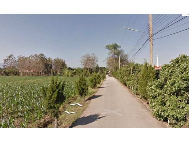 ขายที่ดินแม่แฝกใหม่ ห่างจากถนนเชียงใหม่ - พร้าวเพียง 150 เมตร