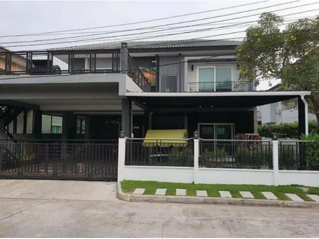 รหัสทรัพย์ B2339 บ้านเดี่ยว 2 ชั้น โครฃการ เดอะ เซนโทร วัชรพล (สายไหม)