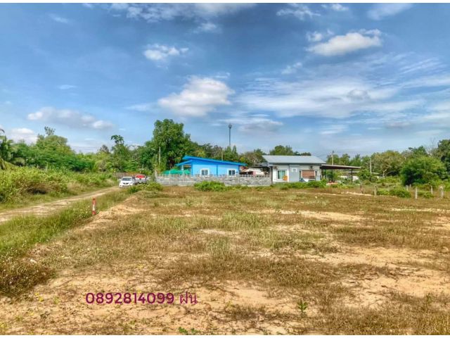 ที่เปล่าถมแล้วเหมาะสร้างบ้านพิกัดบ้านหัวคำ ขามใหญ่เนื้อที่ 1 งาน ราคาแปลงละ 400,000 บาท
