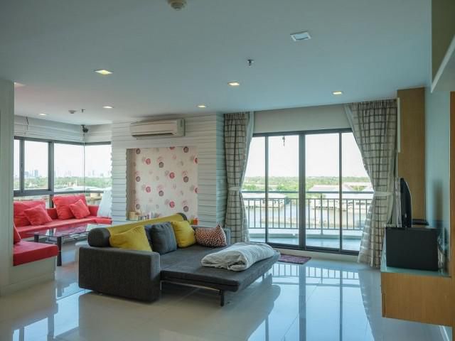 รหัสทรัพย์ 4941 ให้เช่า LUMPINI PLACE นราธิวาส-เจ้าพระยา (3 ห้องนอน ห้องหัวมุม วิวแม่น้ำ)