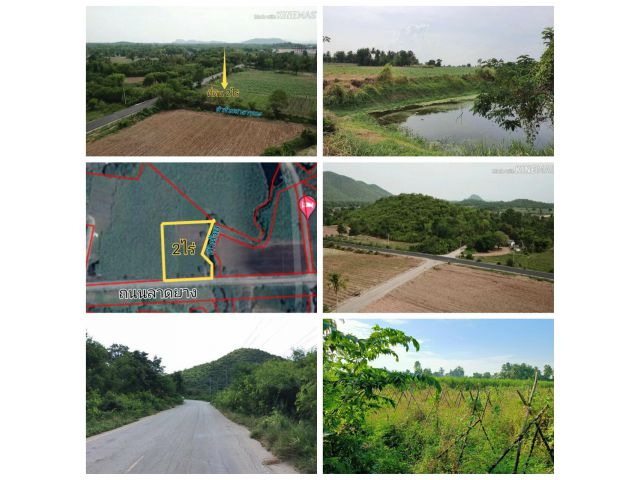 ที่ดินวิวภูเขาสวย ติดถนนลาดยาง ติดลำห้วย เนื้อที่ 2ไร่ น้ำไฟพร้อม