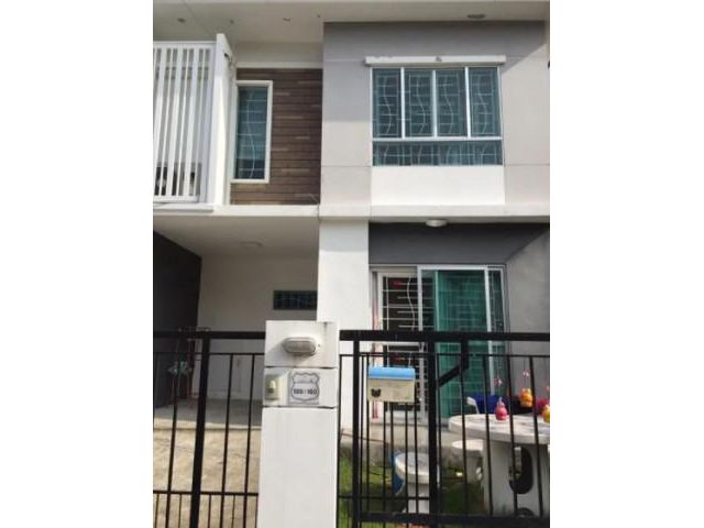 รหัสทรัพย์ B2404 ทาว์นเฮ้าส์ 2 ชั้น ให้เช่า โครงการ พฤกษาวิลล์ 72 นครอินทร์ – พระเงิน แปลงมุม