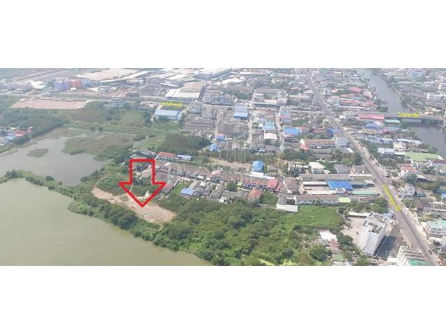 ที่ดินถมแล้ว ในมหาชัย 5 ไร่เศษ ใกล้วัดเจษฯ เป็นพื้นที่สีเหลือง เหมาทำหอพัก เพียงวาละ 16,000 บาท – ขายที่ดินสมุทรสาคร