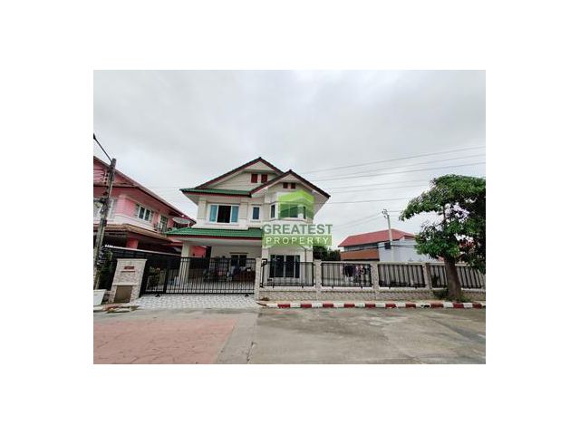 หมู่บ้าน ประภาวรรณโฮม1 ขายด่วน บ้านเดี่ยว 2 ชั้น เนื้อที่ 87 ตร.ว สภาพใหม่ แปลงมุม ราคาไม่แพง
