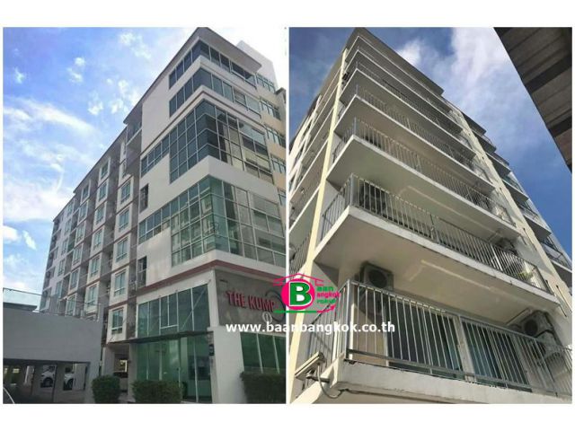 คอนโดมิเนียม ห้องมุม โครงการ เดอะ กัมพ์ สูง 8 ชั้น อยู่ชั้นที่ 7 เนื้อที่ 48 ตรม. อ.เมือง จ.ชลบุรี