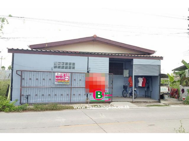 ที่ดินพร้อมห้องเช่า 1 ชั้น คลองสาม ซอย 1/4 เนื้อที่ 50 ตรว. ถนนรังสิต-นครนายก คลองหลวง ปทุมธานี