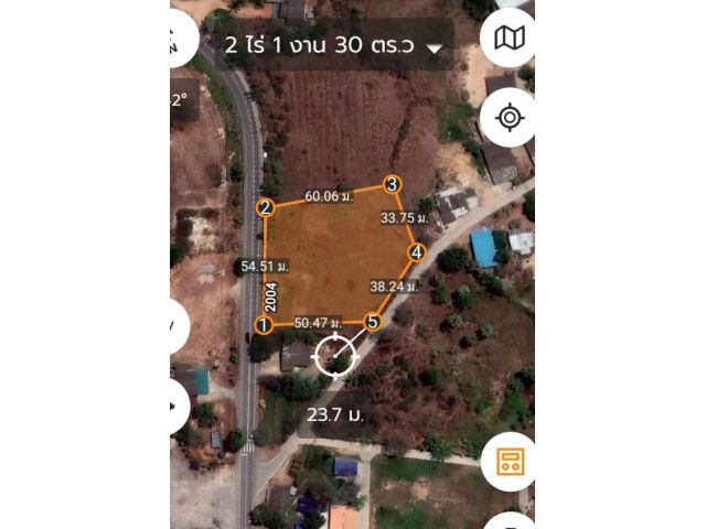 ขายที่ดิน นส3 ก. 2 ไร่ 1 งาน 29 ตรว. ติดถนนลาดยางเส้นทับใต้ หนองพรานพุก
