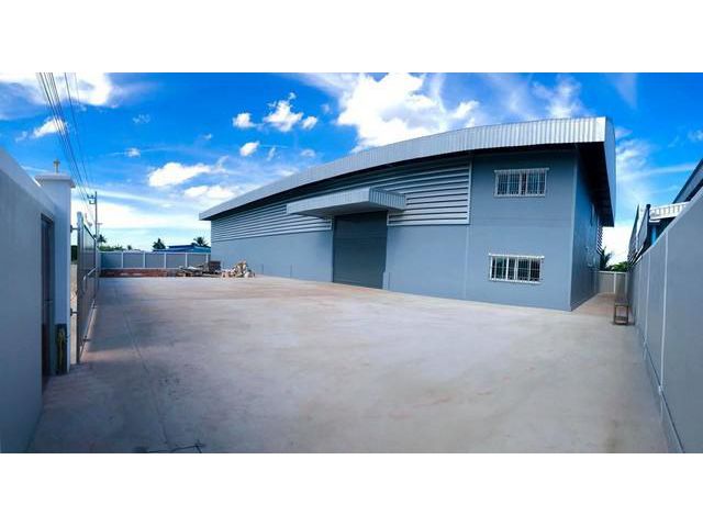 ให้เช่าโกดังสร้างใหม่ พื้นที่สีม่วง กระทุ่มแบน