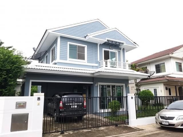 รหัสทรัพย์ B2493 บ้านเดี่ยว 2 ชั้น  พฤกษ์ลดา ติวานนท์ – ราชพฤกษ์ ถ.สะพานนนทบุรี-บางบัวทอง (ถนน 345)