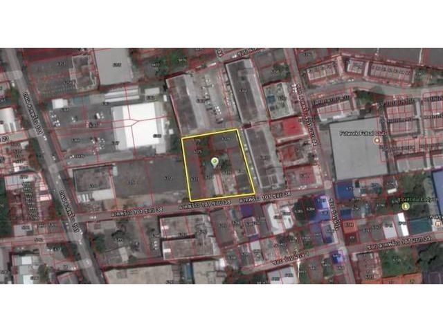 PDD02 ขายที่ดิน 333 ตร.ว. ย่านลาดพร้าว ซอยลาดพร้าว101 พร้อมสิ่งปลูกสร้าง ซอยลาดพร้าว101 แขวง คลองจั่น เขตบางกะปิ