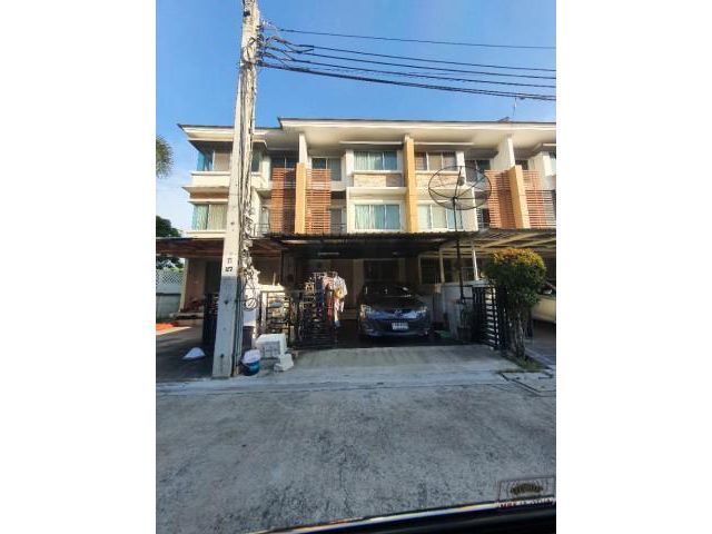 รหัสทรัพย์ 5147 Townhome หมู่บ้าน Townplus เพชรเกษม บางแค 3 ชั้น 3 ห้องนอน   ใกล้ MRT ภาษีเจริญ