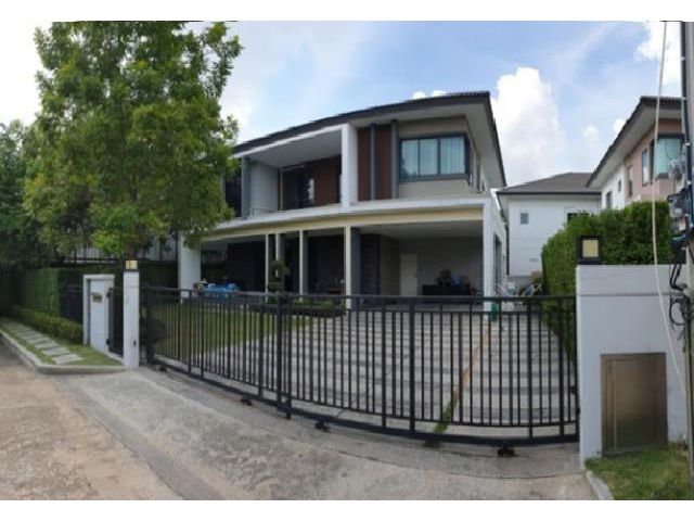 ให้เช่าบ้านเดี่ยว 2 ชั้น หมู่บ้านเดอะแกรนด์ ปิ่นเกล้า พุทธมณฑลสาย 3 ติดถนนบรมราชชนนี