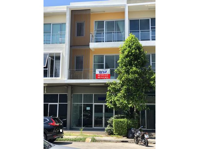ขายทาวน์โฮม 3ชั้น ถ.เลียบคลองประปา นนทบุรี