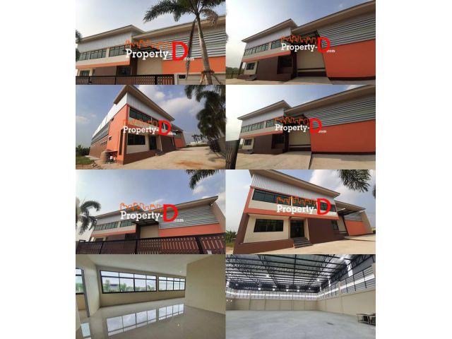 ขายให้เช่าโกดังโรงงาน สร้างใหม่ นครปฐม พุทธมณฑล คลองโยง(โรง B9)