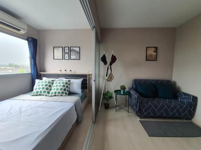 รหัสทรัพย์ B2531 ให้เช่า PLUM CONDO PARK รังสิต เฟส2 (ห้อยสวย เฟอร์ครบ)