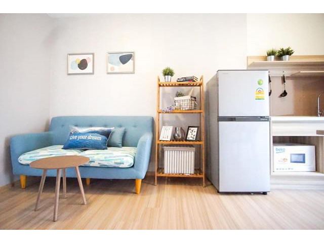 รหัสทรัพย์ B2543 ให้เช่า Plum Condo แจ้งวัฒนะ สเตชั่น เฟส2 ห้องมุม
