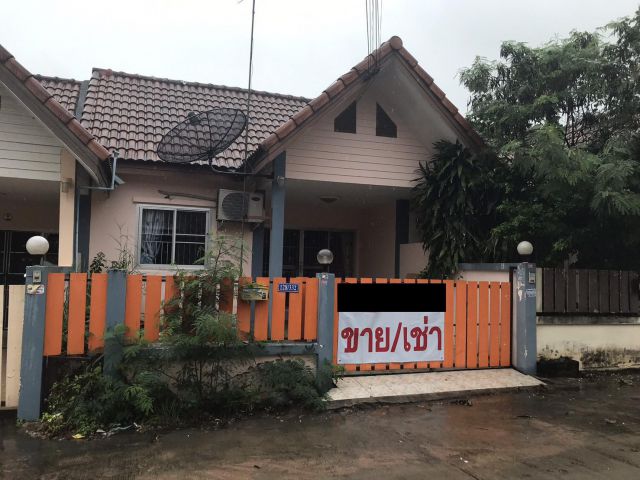 ขายบ้านเดี่ยว 1 ชั้น หมู่บ้านนุชนาถ บ่อวิน ศรีราชา  ติดกับโลตัสบ่อวิน 200 เมตร