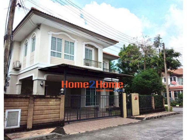 ขาย บ้านเดี่ยว ภัสสรเพรสทีจ รังสิต-นครนายก คลอง 2 ห้องมุม