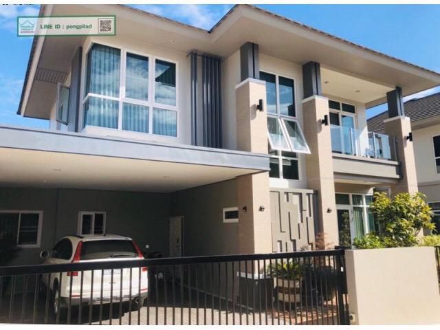 > ขายบ้านหมู่บ้าน The Habitatt บ้านคลอง เมืองพิษณุโลก 2 ชั้น 73 ตรว. 3 นอน พร้อมแอร์