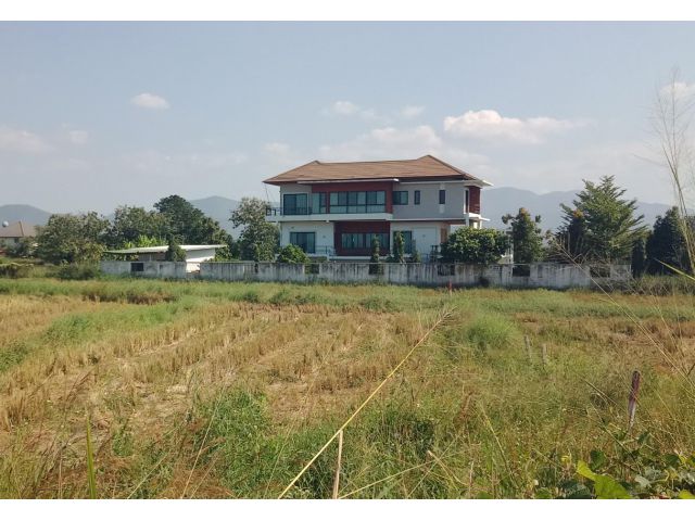 ที่นาติดคลองชลประทาน ต.แช่ช้าง อ.สันกำแพง