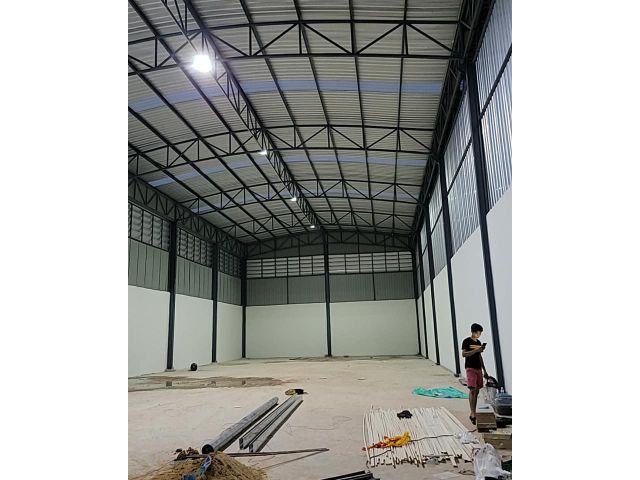 B088 ให้เช่าโกดังสร้างใหม่ 400-600 ตรม. แสมดำ ใกล้ถนนพระราม 2 รถใหญ่เข้า-ออกได้ ค่าเช่าถูก